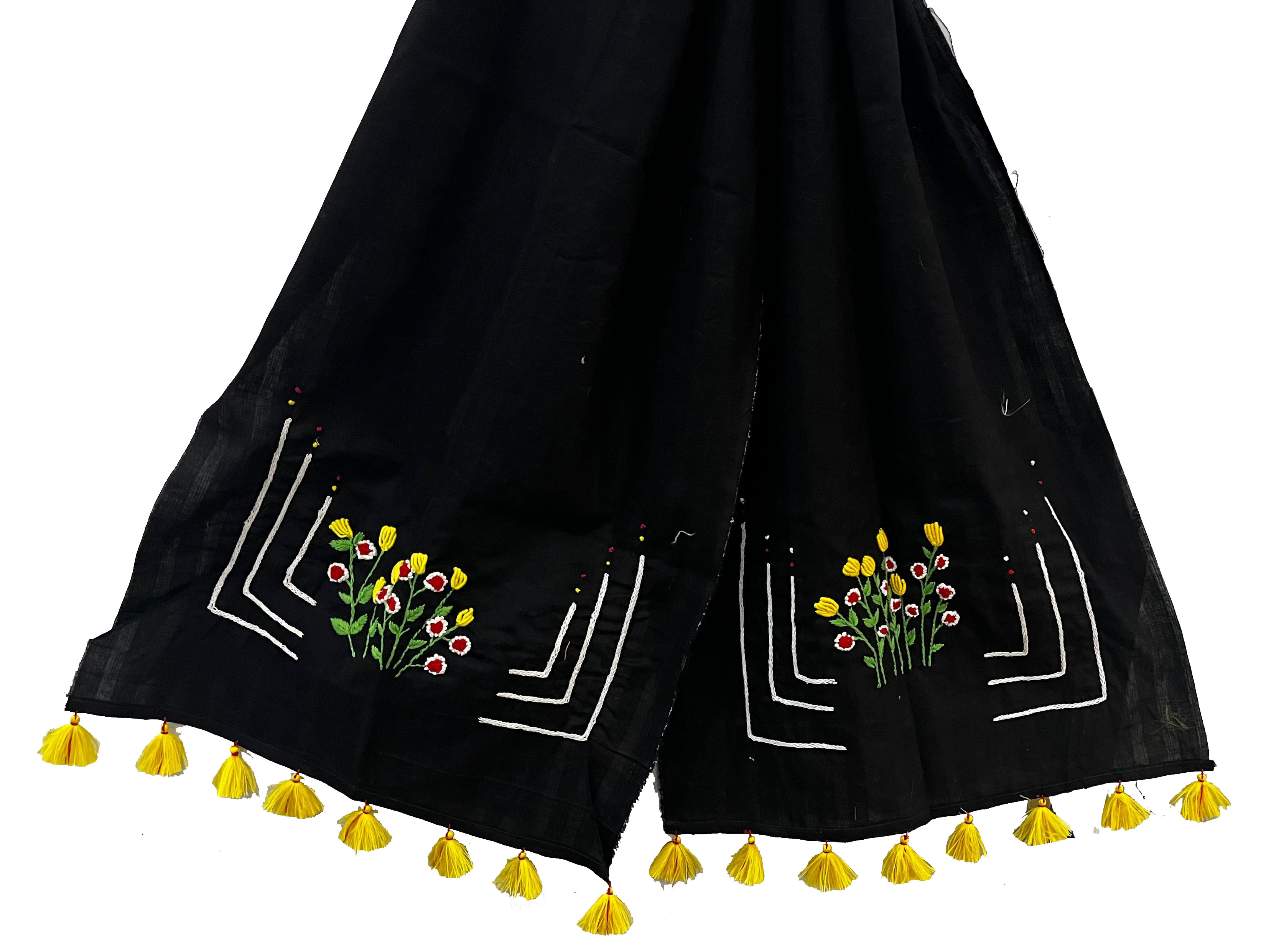 Handmade Embroidered Dupatta.