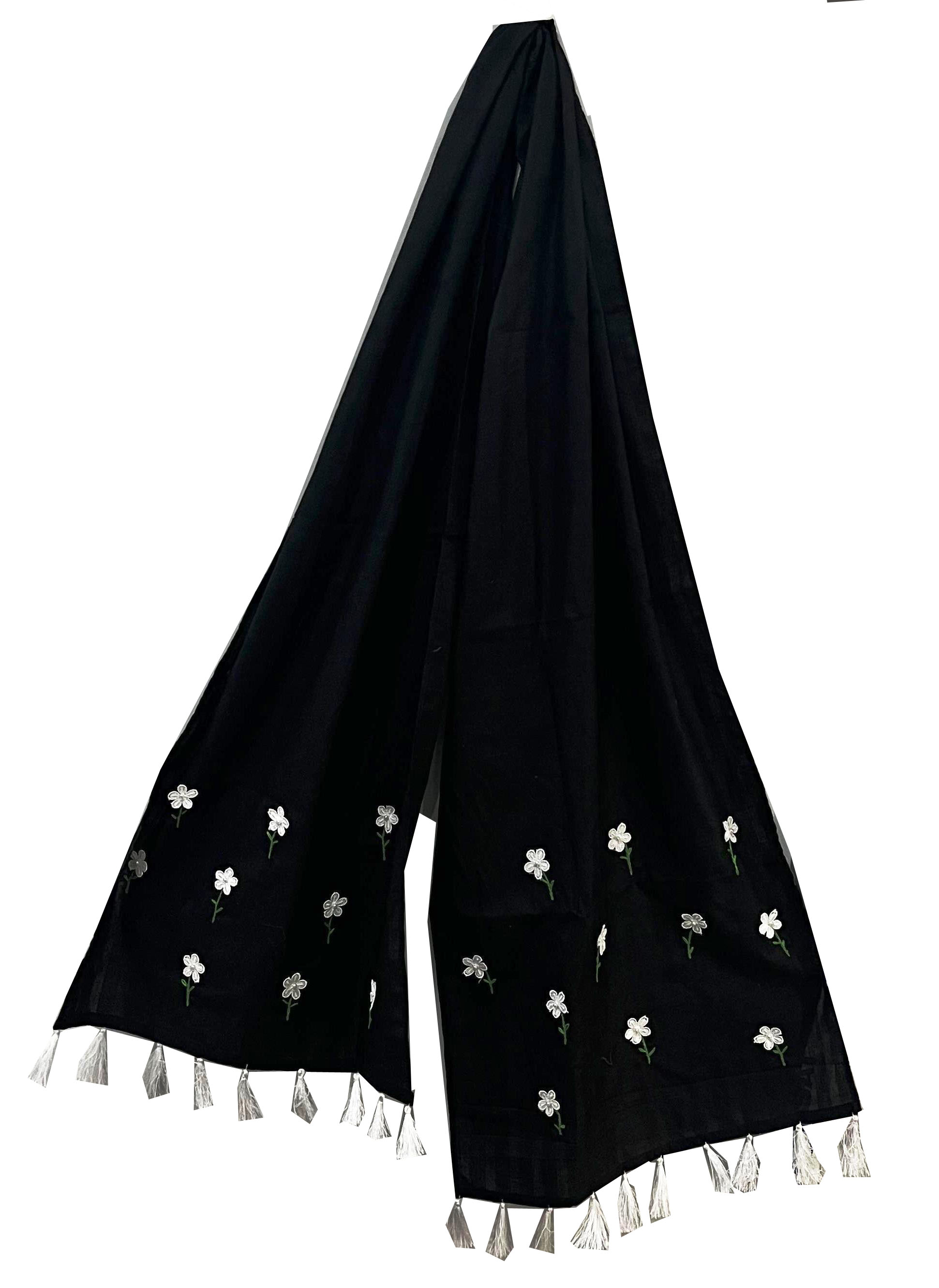 Handmade Embroidered Dupatta.